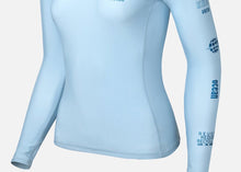 Load image into Gallery viewer, Barrel Womens Essential Rashguard-ICE BLUE - Rashguards | BARREL HK