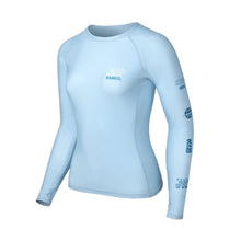 Load image into Gallery viewer, Barrel Womens Essential Rashguard-ICE BLUE - Rashguards | BARREL HK