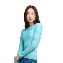 Load image into Gallery viewer, Barrel Womens Essential Rashguard-MINT - Rashguards | BARREL HK