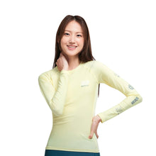 Load image into Gallery viewer, Barrel Womens Essential Rashguard-YELLOW - Rashguards | BARREL HK