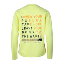 Load image into Gallery viewer, Barrel Womens Move RelaxFit Rashguard-YELLOW - Rashguards | BARREL HK