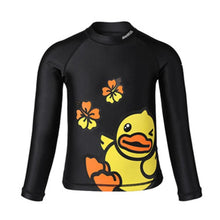 Load image into Gallery viewer, Barrel Kids B.Duck Face Rashguard-BLACK - S / Black - Rashguards