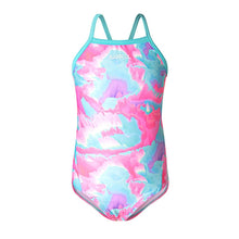 Load image into Gallery viewer, Barrel Kids Training PT VBack Strap Swimsuit-PINK OCEAN - M / Pink Ocean - Swimsuits | BARREL HK