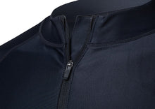 Load image into Gallery viewer, Barrel Mens Abyssal Half ZipUp Rashguard-BLACK - Rashguards | BARREL HK