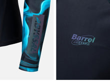 Load image into Gallery viewer, Barrel Mens Abyssal Half ZipUp Rashguard-SMOKE - Rashguards | BARREL HK