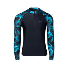 Load image into Gallery viewer, Barrel Mens Abyssal Half ZipUp Rashguard-SMOKE - Smoke / S - Rashguards | BARREL HK