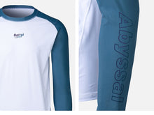 Load image into Gallery viewer, Barrel Mens Abyssal RelaxFit Rashguard-WHITE - Rashguards | BARREL HK