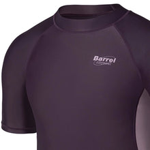 Load image into Gallery viewer, Barrel Mens Abyssal Short Sleeve Rashguard-OLD BURGUNDY - Rashguards | BARREL HK