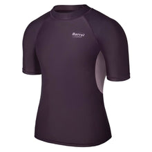 Load image into Gallery viewer, Barrel Mens Abyssal Short Sleeve Rashguard-OLD BURGUNDY - Rashguards | BARREL HK