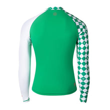 Load image into Gallery viewer, Barrel Mens Move Pattern Rashguard-GREEN - Rashguards | BARREL HK