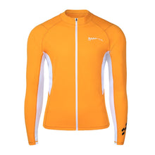 Load image into Gallery viewer, Barrel Mens Move Zip-Up Rashguard-ORANGE - Orange / XS - Rashguards | BARREL HK