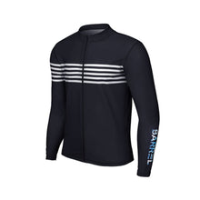 Load image into Gallery viewer, Barrel Mens Ocean ZipUp Rashguard-BLACK - Rashguards | BARREL HK