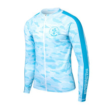 Load image into Gallery viewer, Barrel Mens Volley Zip-Up Rashguard-WAVE - Rashguards | BARREL HK