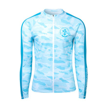 Load image into Gallery viewer, Barrel Mens Volley Zip-Up Rashguard-WAVE - Wave / S - Rashguards | BARREL HK