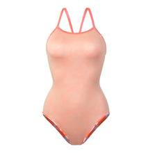 Load image into Gallery viewer, Barrel Womens Floral 2T VBack Swimsuit-CORAL - Swimsuits | BARREL HK