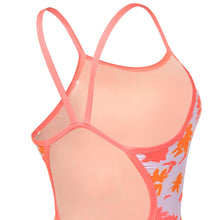 Load image into Gallery viewer, Barrel Womens Floral 2T VBack Swimsuit-CORAL - Swimsuits | BARREL HK