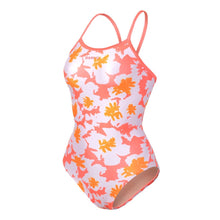 Load image into Gallery viewer, Barrel Womens Floral 2T VBack Swimsuit-CORAL - Swimsuits | BARREL HK