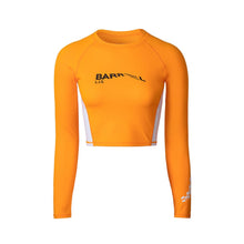 Load image into Gallery viewer, Barrel Womens Move Crop Rashguard-ORANGE - Orange / S - Rashguards | BARREL HK