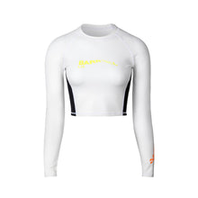 Load image into Gallery viewer, Barrel Womens Move Crop Rashguard-WHITE - White / XS - Rashguards | BARREL HK