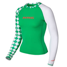 Load image into Gallery viewer, Barrel Womens Move Pattern Rashguard-GREEN - Rashguards | BARREL HK