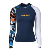 Load image into Gallery viewer, Barrel Womens Move Pattern Rashguard-OCEAN - Ocean / S - Rashguards | BARREL HK