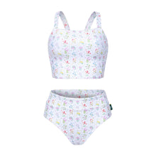 Load image into Gallery viewer, Barre Women Botanical Tankini-WHITE