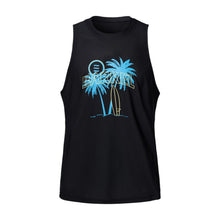 Load image into Gallery viewer, Barrel Men Tropical Loose Fit Tank-BLACK