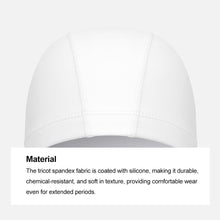 Load image into Gallery viewer, Barrel Bubble Seal Span Swim Cap-WHITE