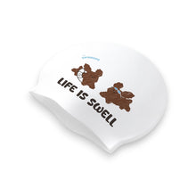 Load image into Gallery viewer, Barrel Uhpoo Uhpoo Silicone Swim Cap-WHITE