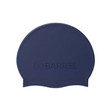 Load image into Gallery viewer, Barrel Basic Embossing Silicone Swim Cap - NAVY - Barrel / Navy / ON - Swim Caps | BARREL HK