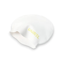 Load image into Gallery viewer, Barrel Basic Embossing Silicone Swim Cap-WHITE - Barrel / White / ON - Swim Caps | BARREL HK