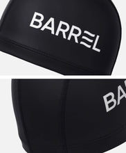 Load image into Gallery viewer, Barrel Basic Silitex Swim Cap - BLACK - Barrel / Black / ON - Swim Caps | BARREL HK