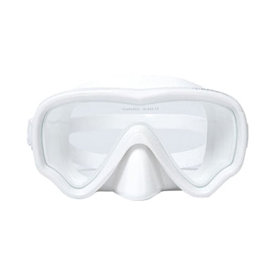 Snorkel Masks: Barrel Basic Snorkel Mask-WHITE - Barrel / White / OSFA / Accessories, BARREL, BARREL HK, BRIV24HKOPT03, Diving