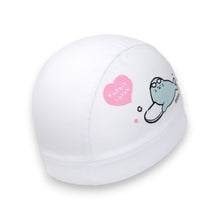 Load image into Gallery viewer, Barrel Bubble Seal Span Swim Cap-WHITE - Barrel / White / ON - Swim Caps | BARREL HK