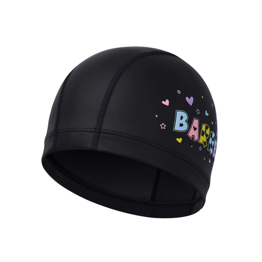 Barrel Candy Silicone Coating Swim Cap - BLACK - Barrel / Black / ON - Swim Caps | BARREL HK