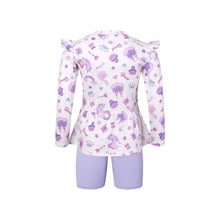 Load image into Gallery viewer, Barrel Girls Petit Wonderland Rashsuit-LAVENDER - Rashguards | BARREL HK