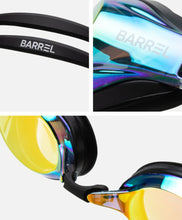 Load image into Gallery viewer, Barrel Glide Mirror Swim Goggle-GOLD/BLACK - Barrel / Gold/Black / OSFA - Swim Goggles | BARREL HK