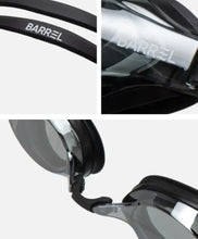 Load image into Gallery viewer, Barrel Glide Mirror Swim Goggle-BLACK/BLACK - Barrel / Black/Black / OSFA - Swim Goggles | BARREL HK