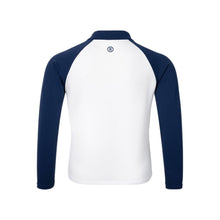 Load image into Gallery viewer, Barrel Kids Colorblock Zip-Up Rashguard-NAVY - Rashguards | BARREL HK