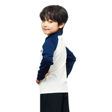 Load image into Gallery viewer, Barrel Kids Colorblock Zip-Up Rashguard-NAVY - Rashguards | BARREL HK