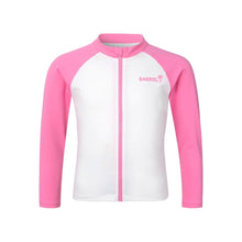 Load image into Gallery viewer, Barrel Kids Colorblock Zip-Up Rashguard-PINK - Barrel / Pink / 120 - Rashguards | BARREL HK