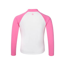 Load image into Gallery viewer, Barrel Kids Colorblock Zip-Up Rashguard-PINK - Rashguards | BARREL HK
