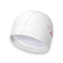 Load image into Gallery viewer, Barrel Kids Double Scoop Silicone Swim Cap-WHITE - Barrel / White / ON - Swim Caps | BARREL HK