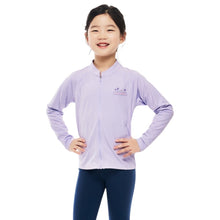 Load image into Gallery viewer, Barrel Kids Essential AW Zip-Up Rashguard-LAVENDAR - Rashguards | BARREL HK