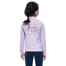 Load image into Gallery viewer, Barrel Kids Essential AW Zip-Up Rashguard-LAVENDAR - Rashguards | BARREL HK