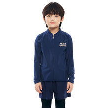 Load image into Gallery viewer, Barrel Kids Essential AW Zip-Up Rashguard-NAVY - Rashguards | BARREL HK