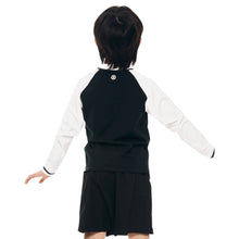 Load image into Gallery viewer, Barrel Kids Essential Colorblock Rashguard-BLACK - Rashguards | BARREL HK