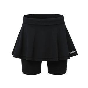 Barrel Kids Essential Half Leggings Skirt-BLACK - Barrel / Black / 130 - Swim Shorts | BARREL HK