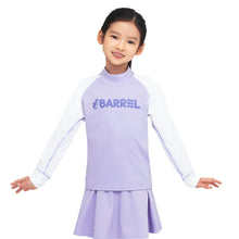 Load image into Gallery viewer, Barrel Kids Essential Rash Guard-LAVENDER - Rashguards | BARREL HK