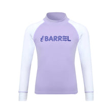 Load image into Gallery viewer, Barrel Kids Essential Rash Guard-LAVENDER - Barrel / Lavender / 130 - Rashguards | BARREL HK